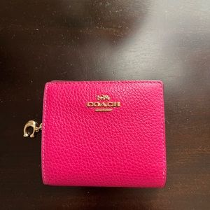 Coach snap wallet